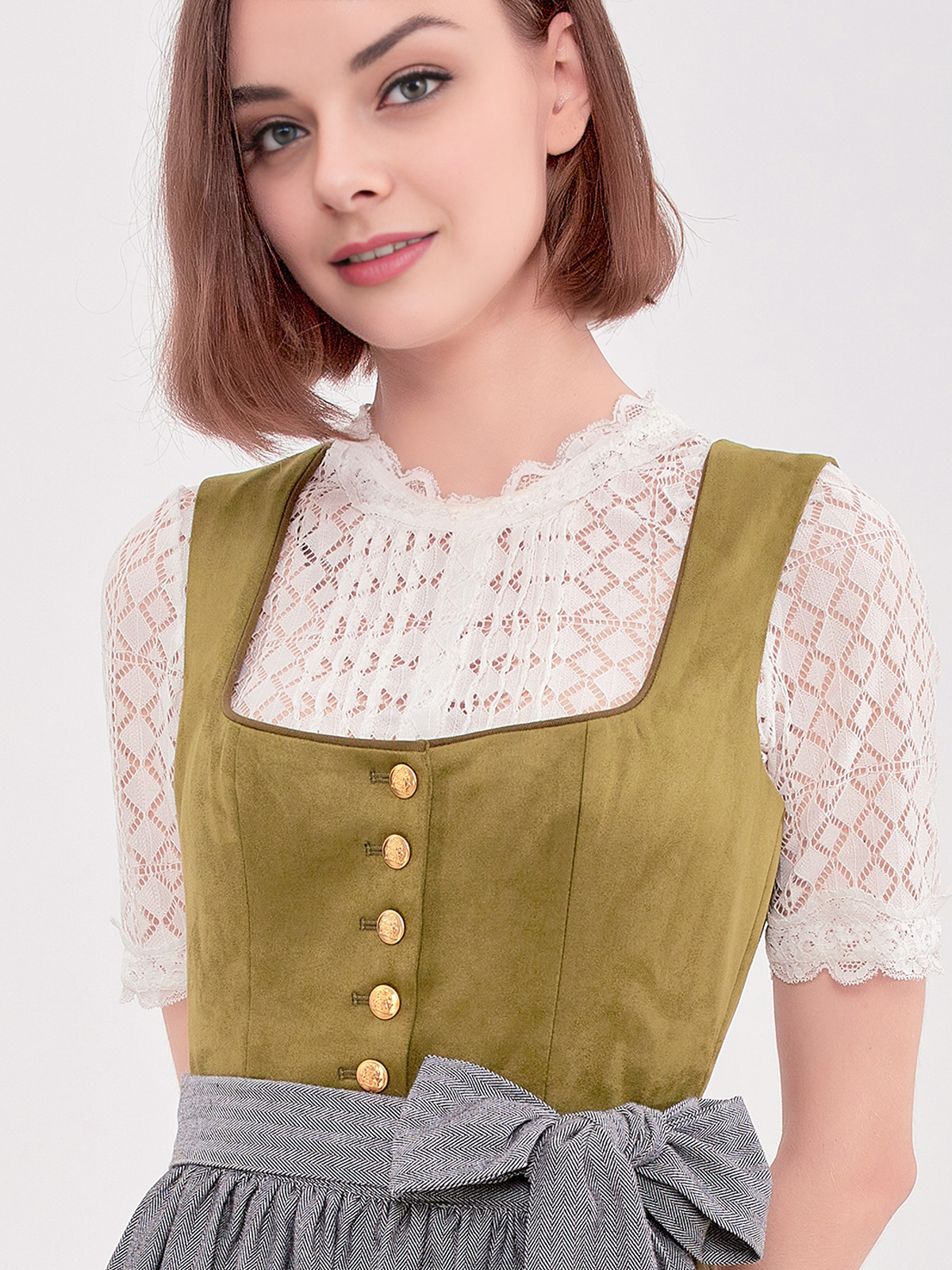 Dirndl in Grün