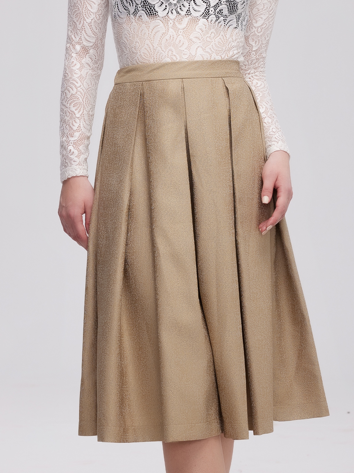 Elegantes Midi-Dirndl in Grün